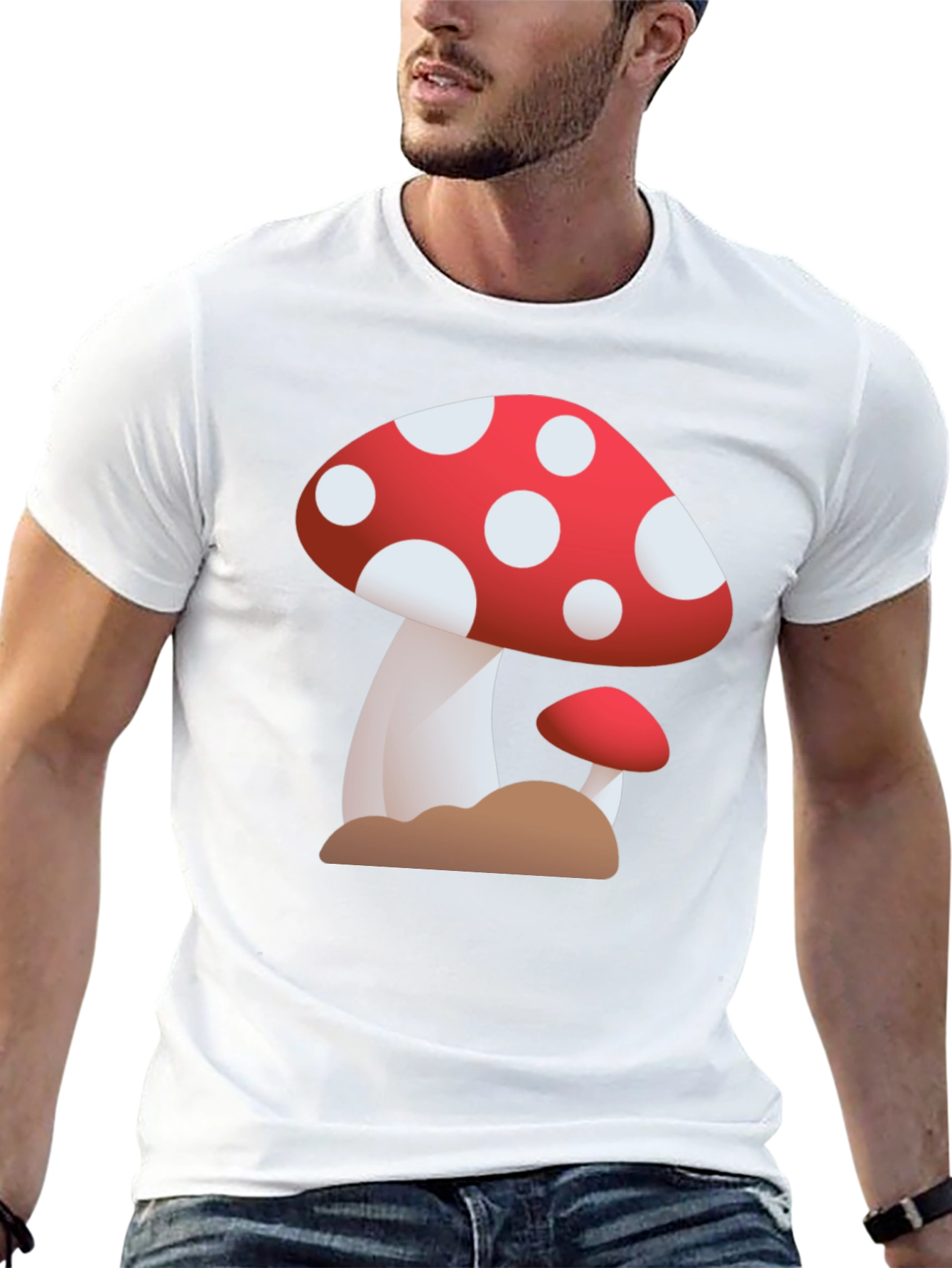 Mushroom Graphic Tee - Fun & Unique Design