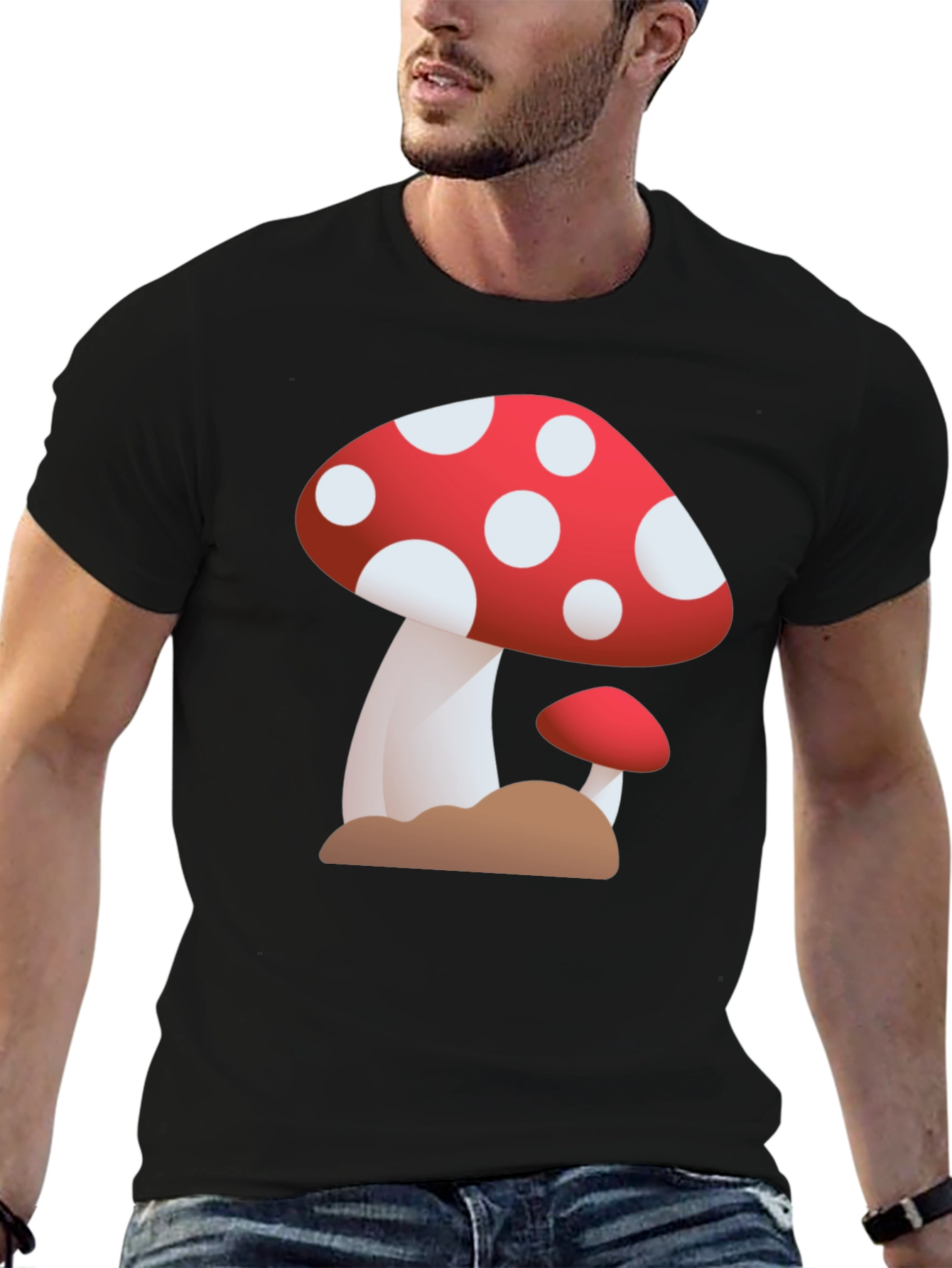 Mushroom Graphic Tee - Fun & Unique Design