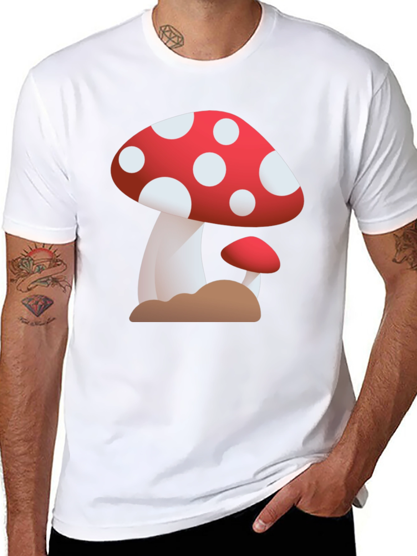 Mushroom Graphic Tee - Fun & Unique Design