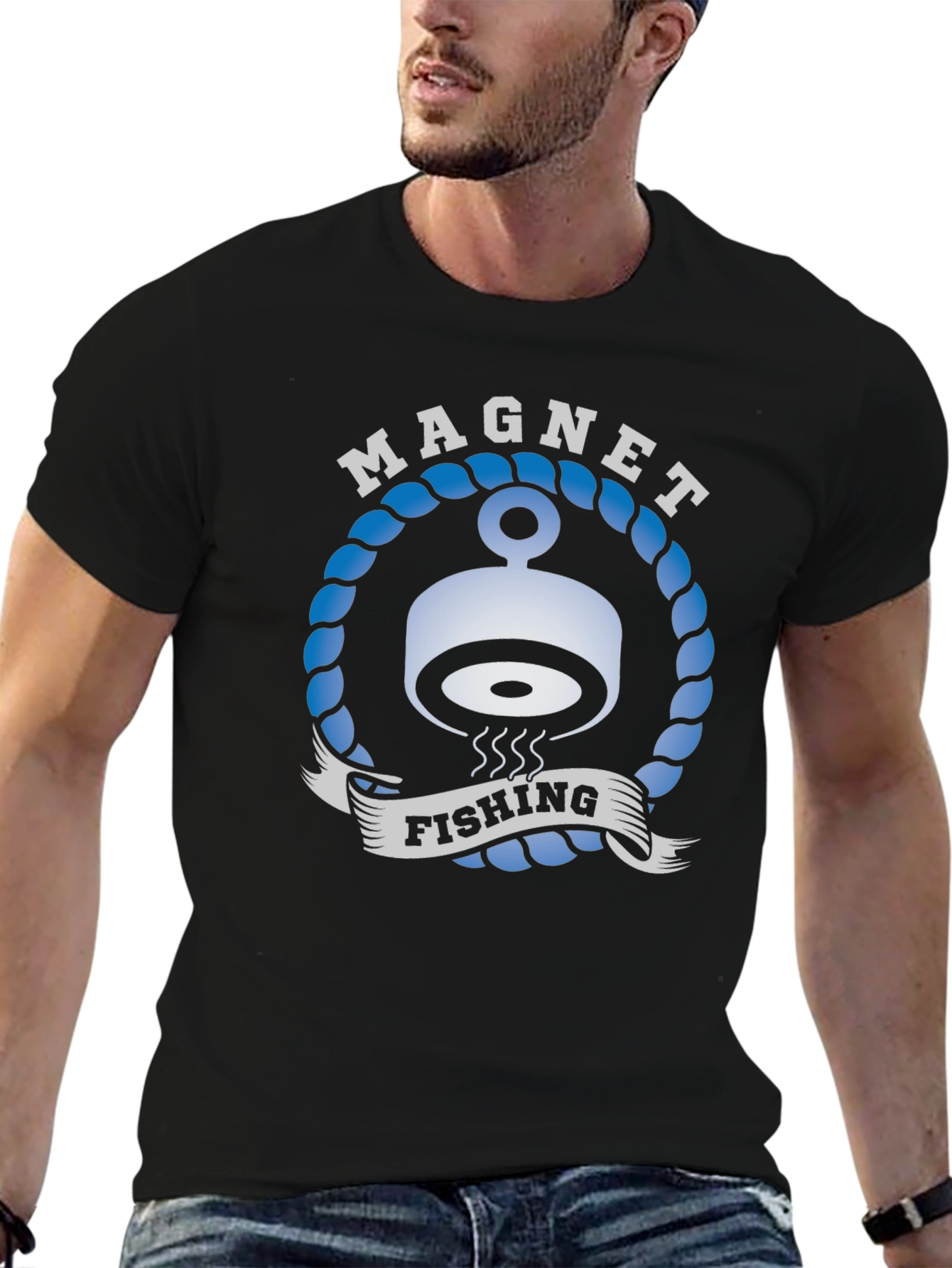 Magnet Fishing T-Shirt - Cool Hobby Tee