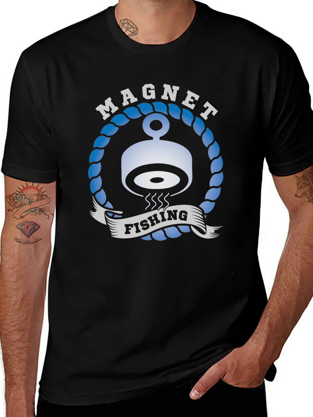 Magnet Fishing T-Shirt - Cool Hobby Tee