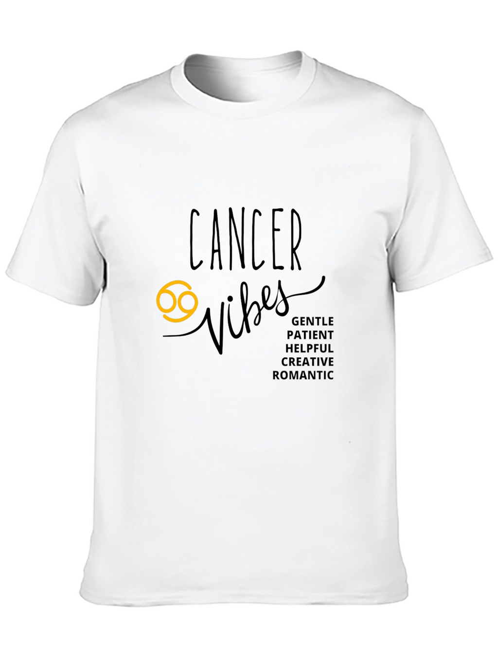 Cancer Vibes T-Shirt - Zodiac Sign Tee