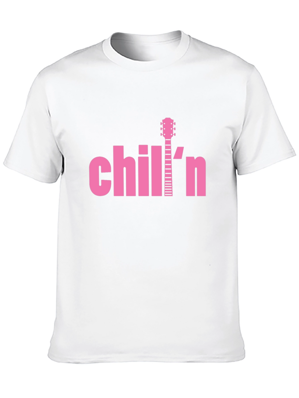 Chilln Guitar Tee - Relaxed Vibe T-Shirt