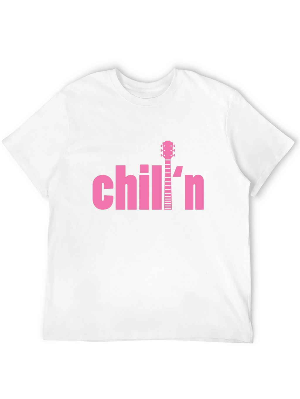 Chilln Guitar Tee - Relaxed Vibe T-Shirt