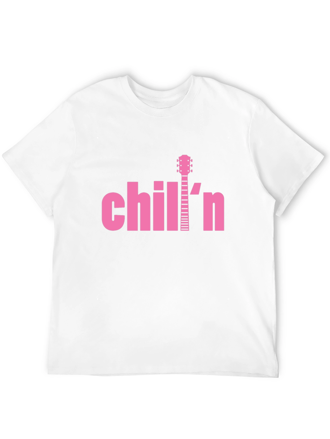Chilln Guitar Tee - Relaxed Vibe T-Shirt
