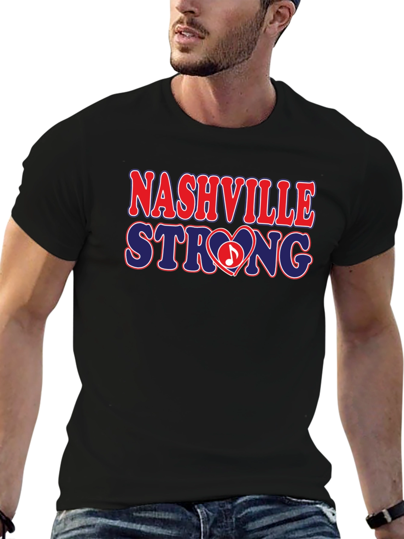 Nashville Strong Graphic T-Shirt