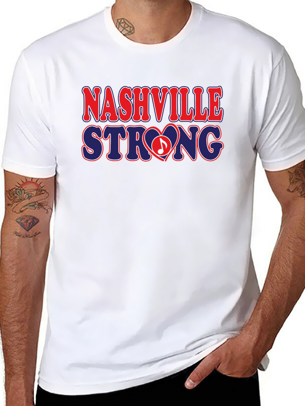 Nashville Strong Graphic T-Shirt