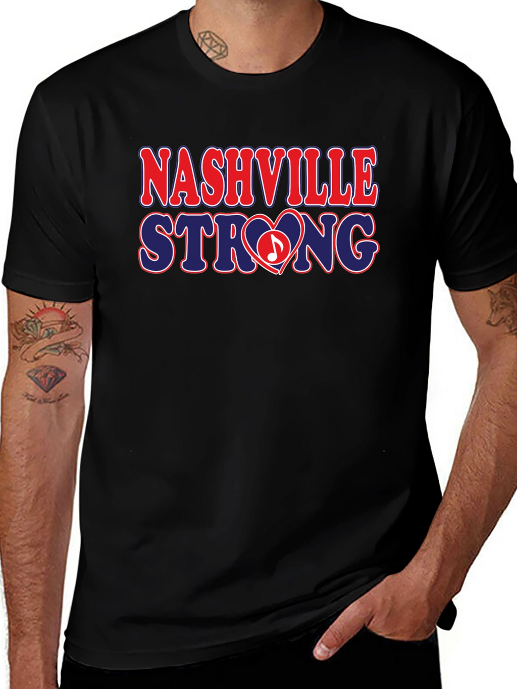 Nashville Strong Graphic T-Shirt