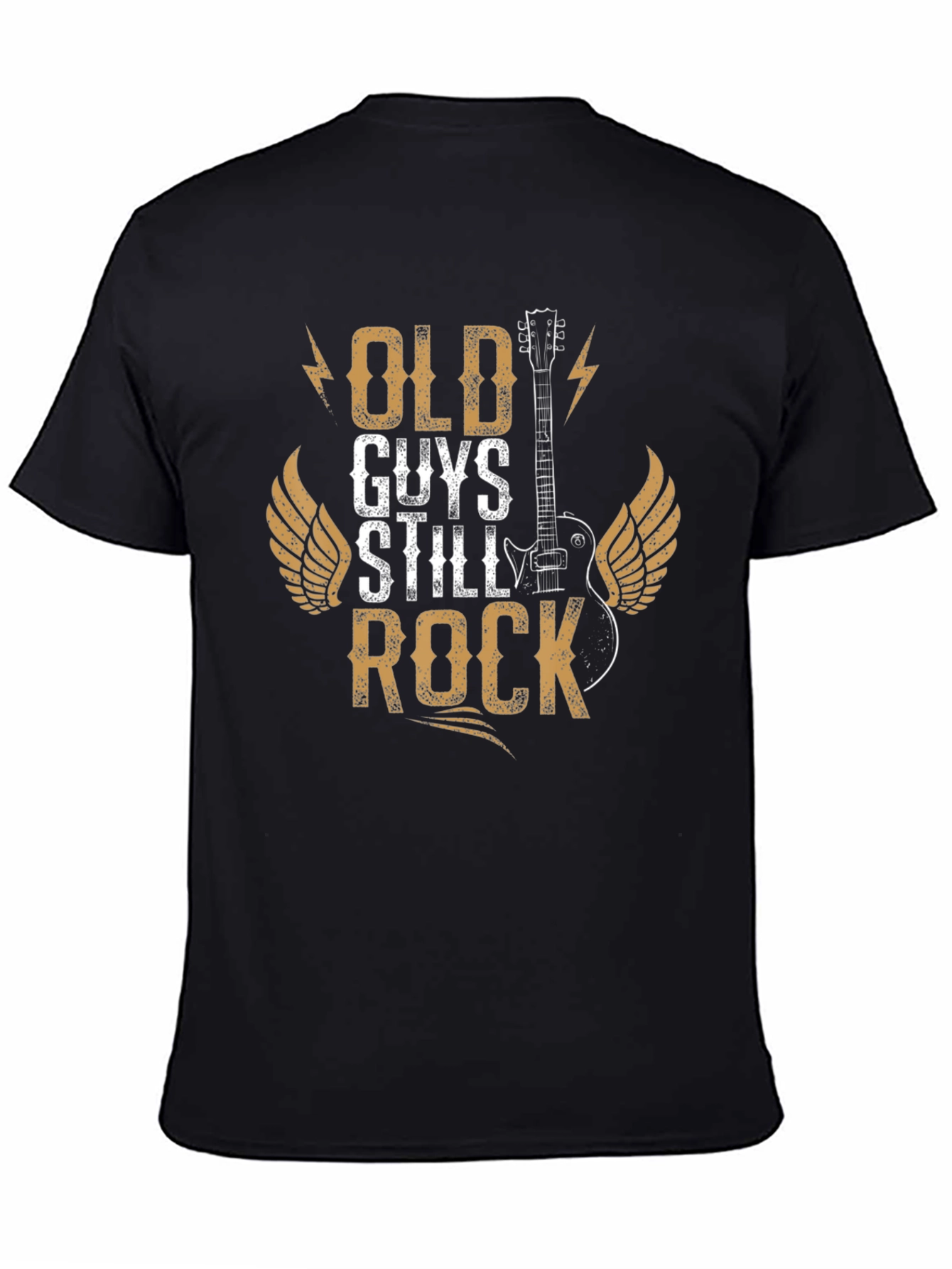 Old Guys Still Rock Graphic Tee Shirt
