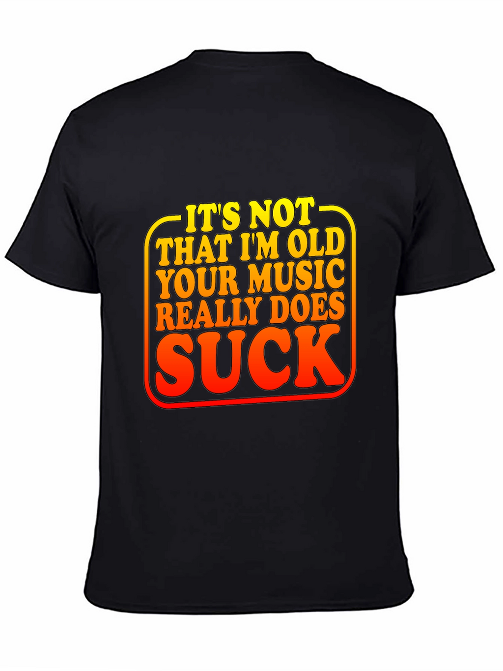 Funny Music Sucks Graphic Tee