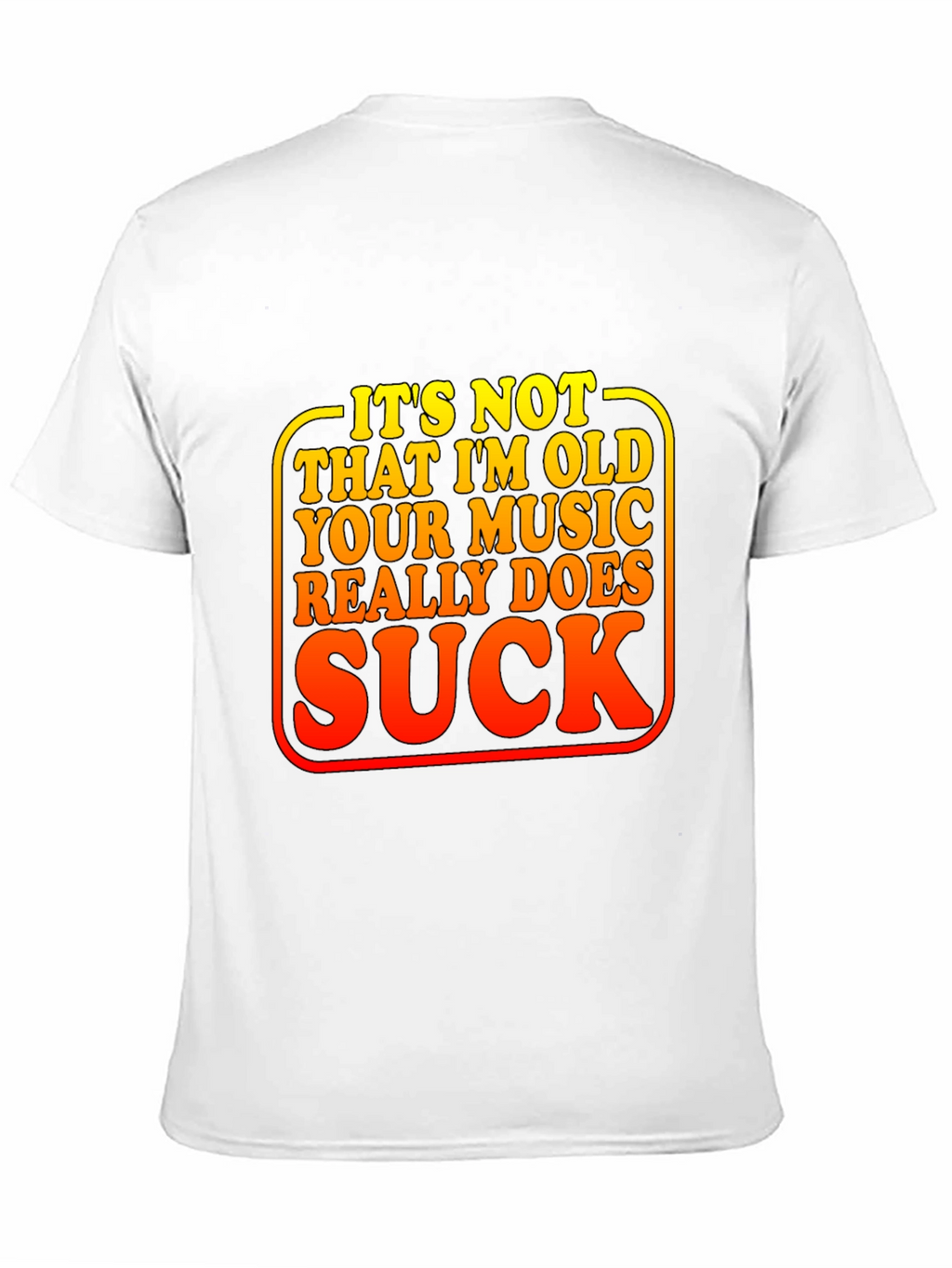 Funny Music Sucks Graphic Tee
