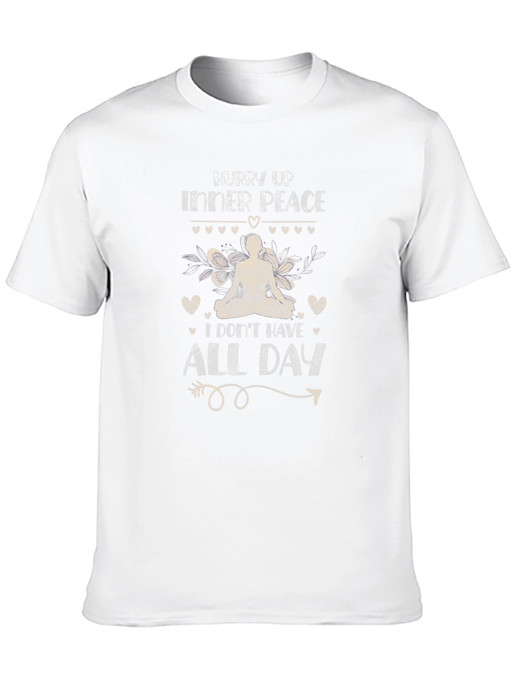 Funny Hurry Up Inner Peace T-Shirt