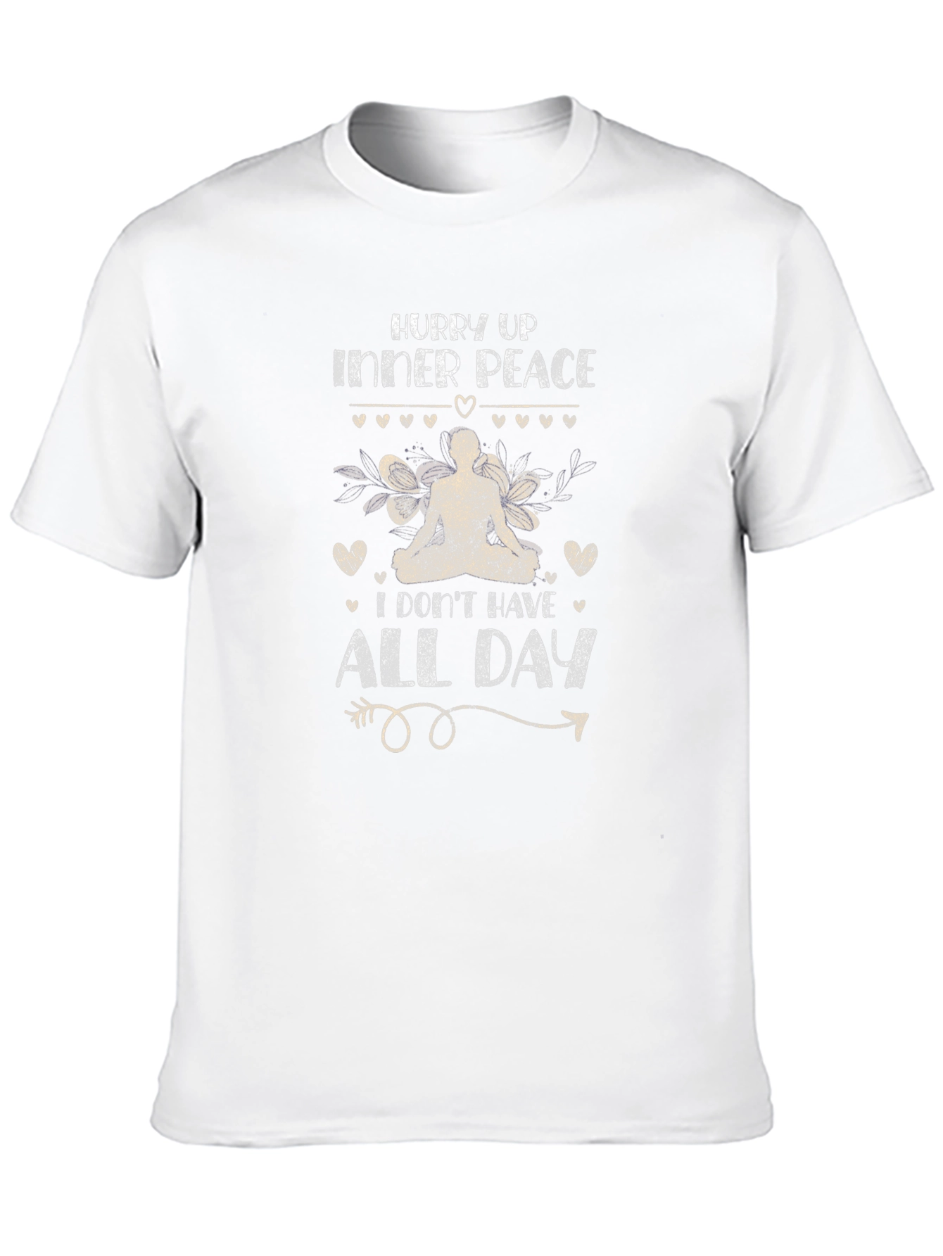 Funny Hurry Up Inner Peace T-Shirt