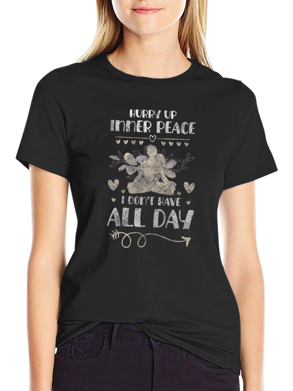 Funny Hurry Up Inner Peace T-Shirt