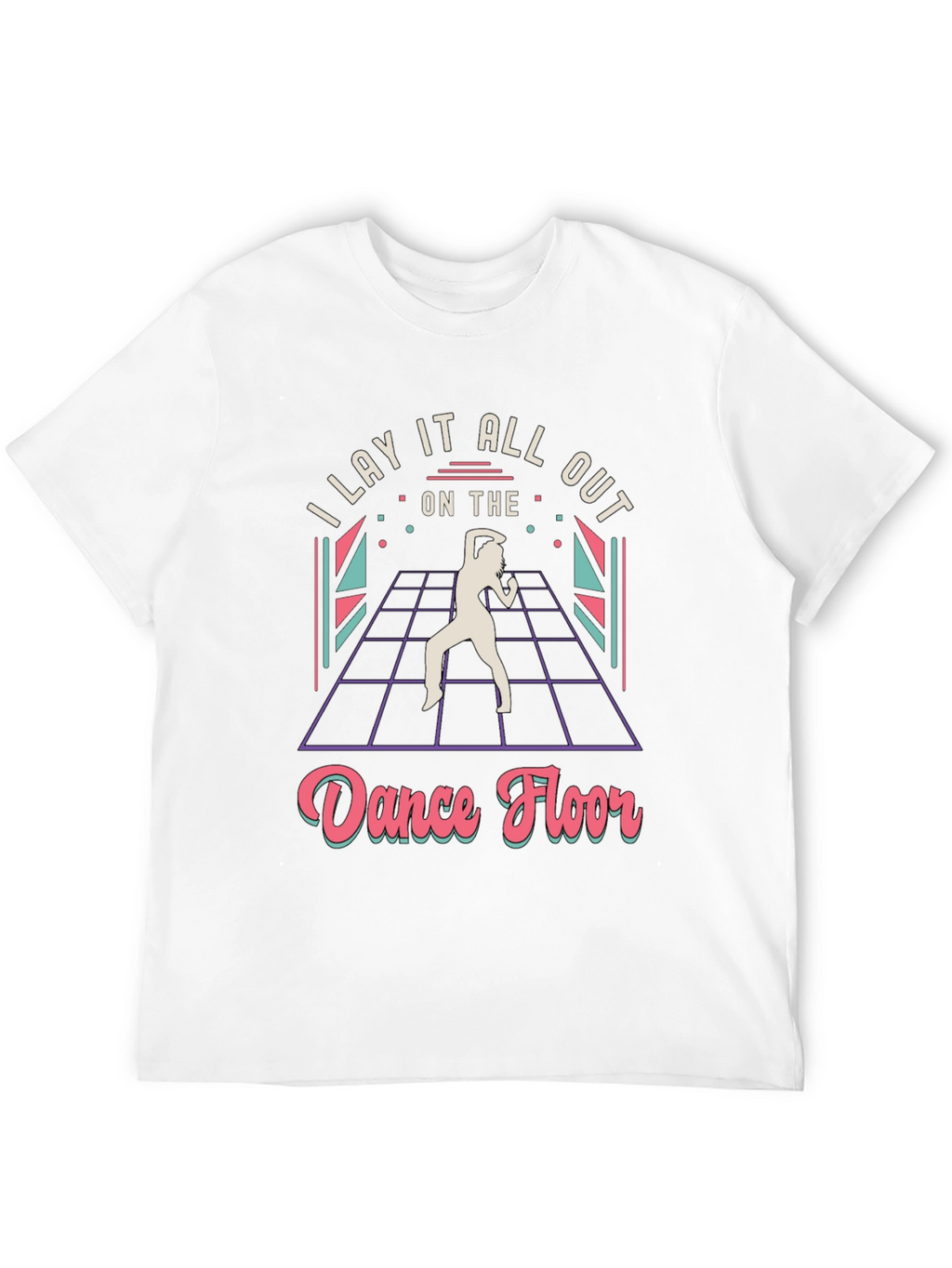 Dance Floor T-Shirt - Retro 80s Style