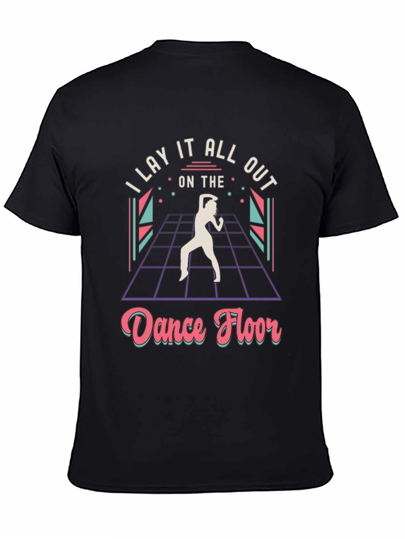 Dance Floor T-Shirt - Retro 80s Style