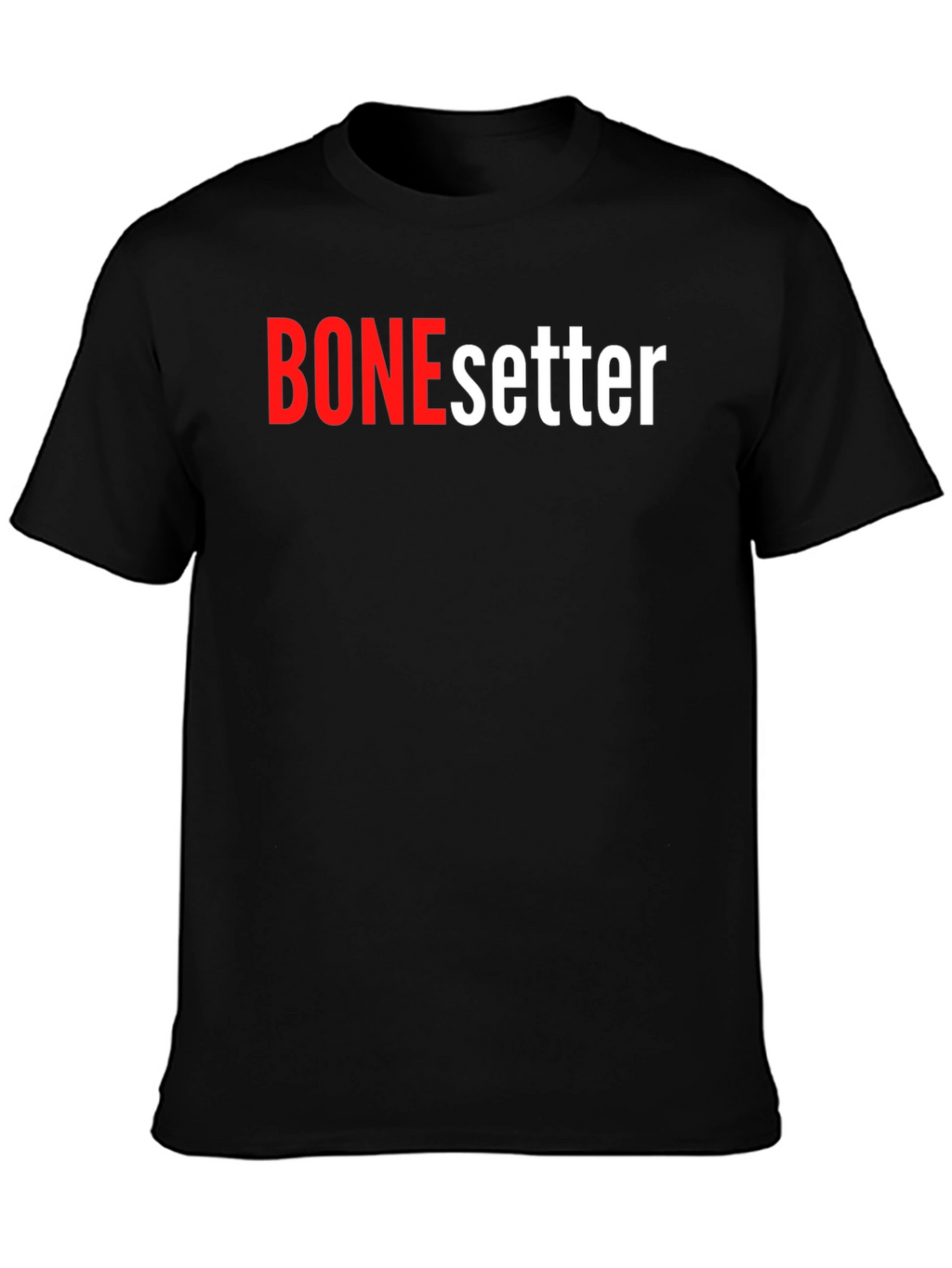 BONEsetter Black Graphic T-Shirt