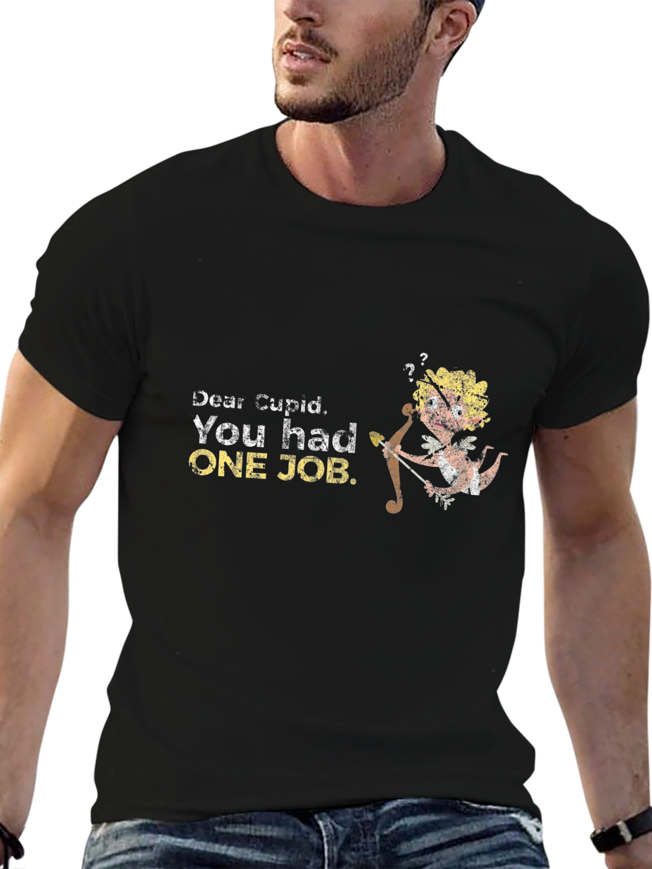 Dear Cupid T-Shirt - Funny Valentines Day Tee