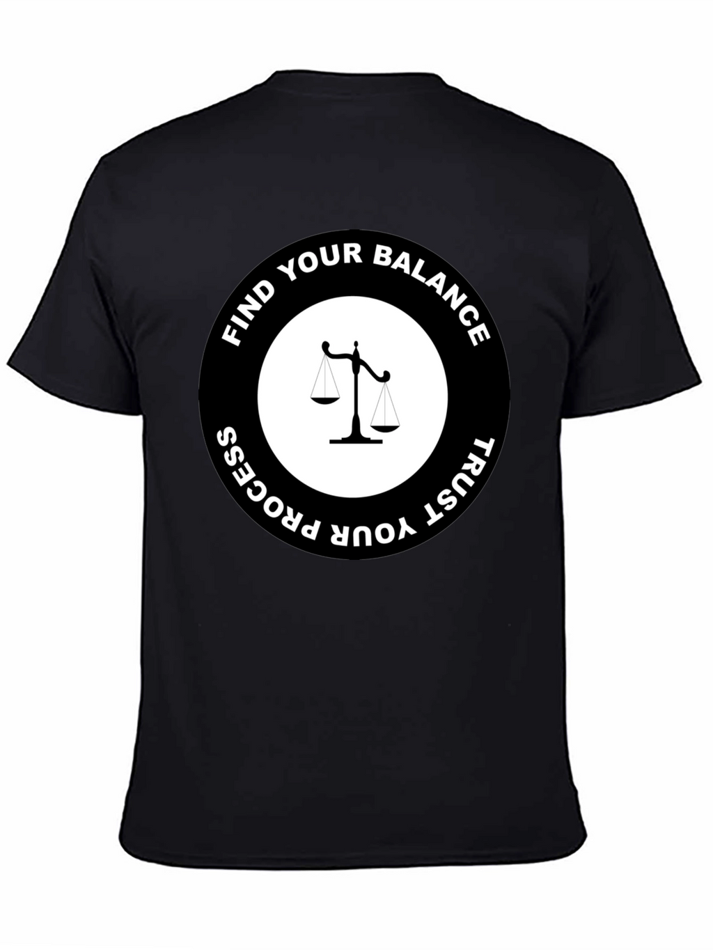 Balance Process Graphic Tee - Black