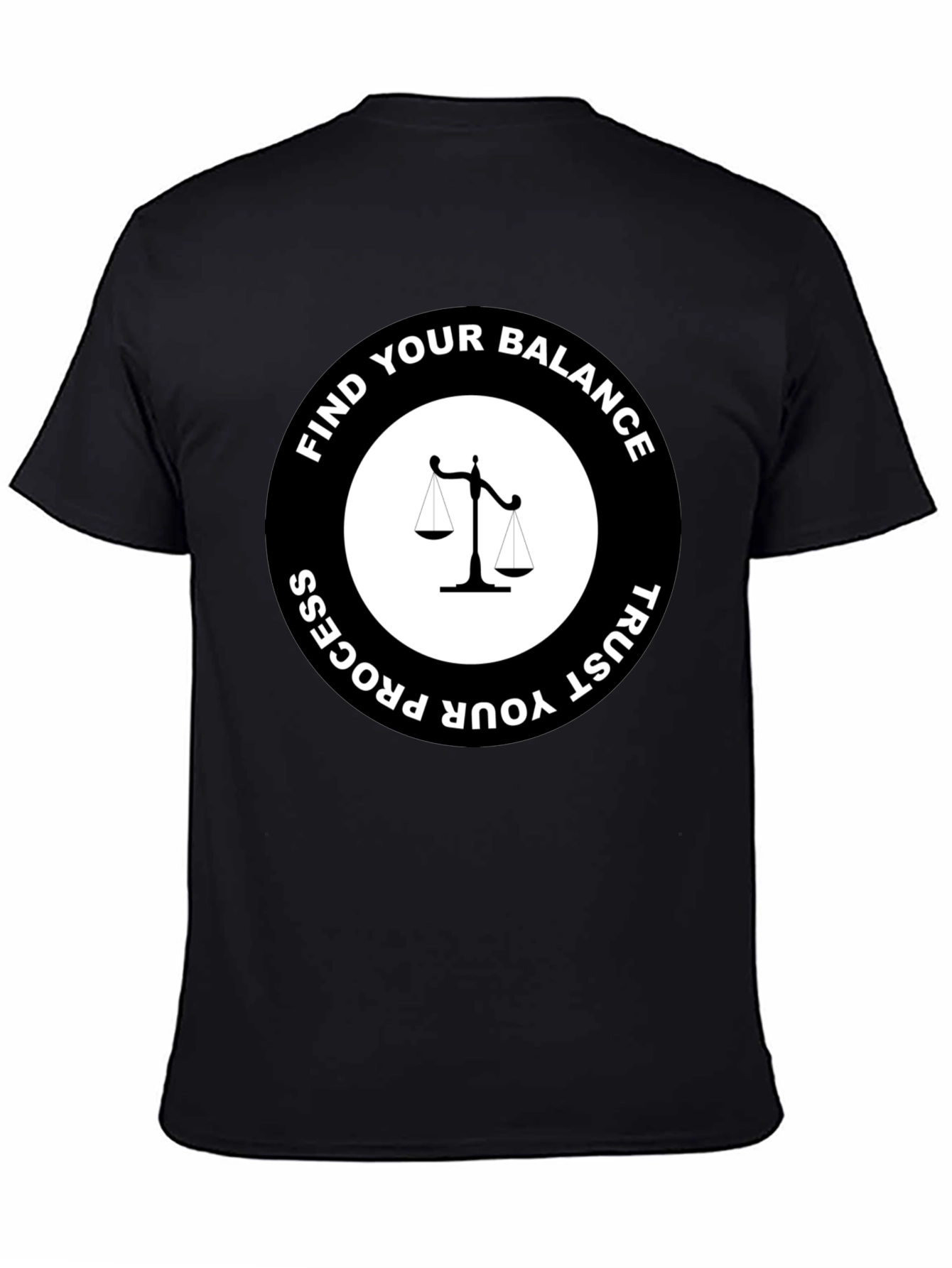 Balance Process Graphic Tee - Black