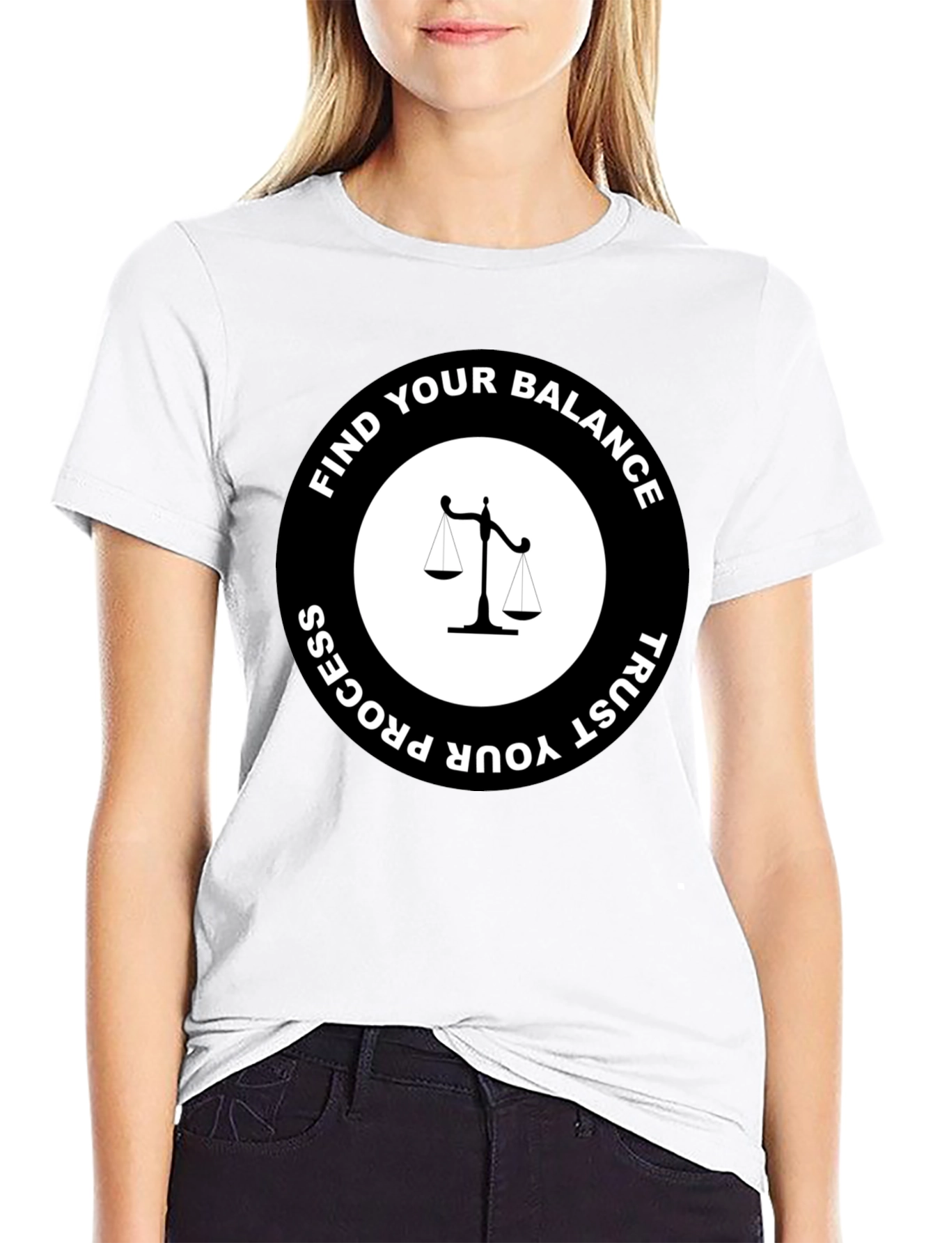 Balance Process Graphic Tee - Black