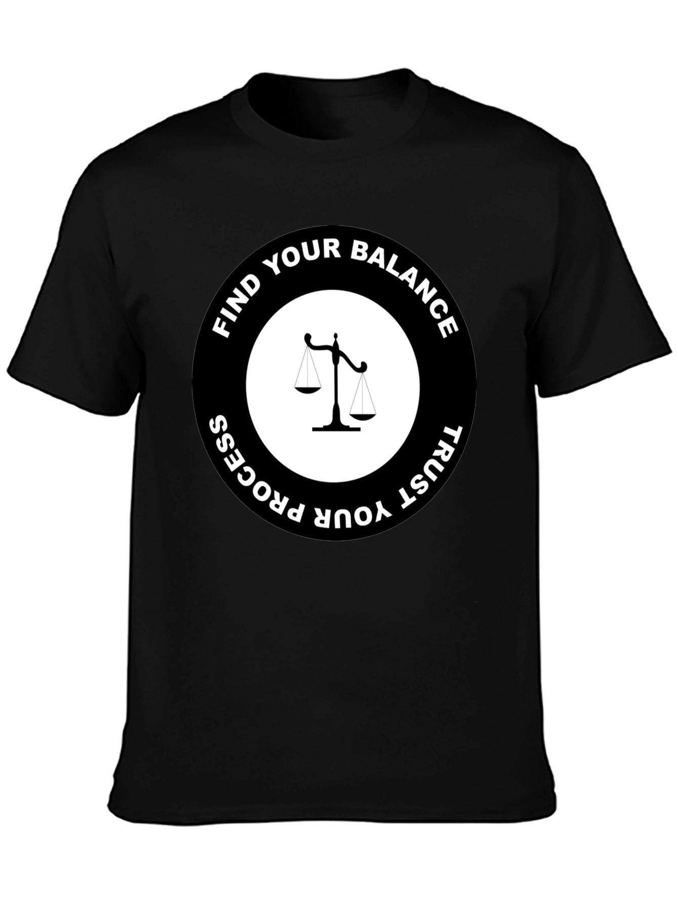 Balance Process Graphic Tee - Black