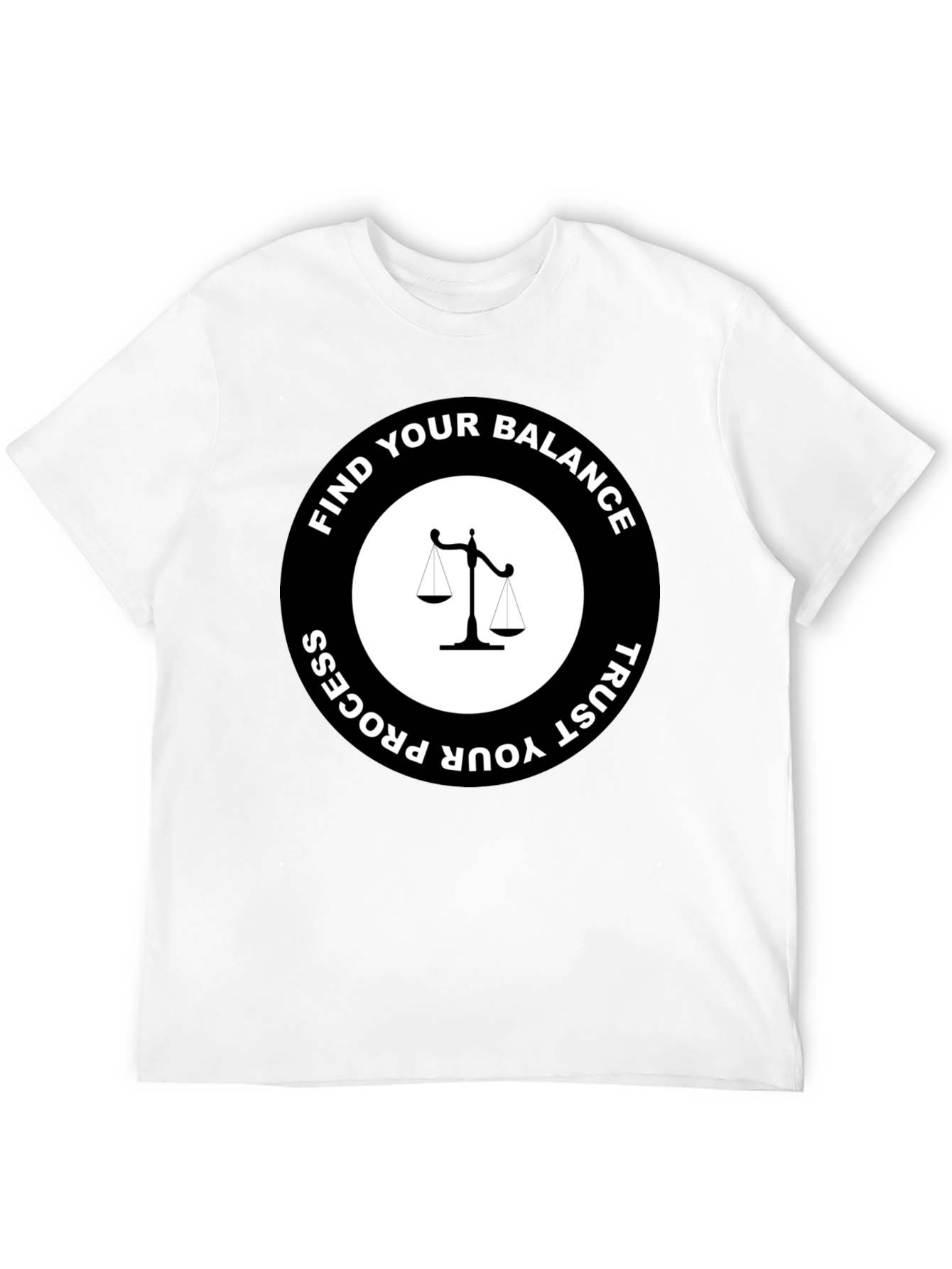 Balance Process Graphic Tee - Black