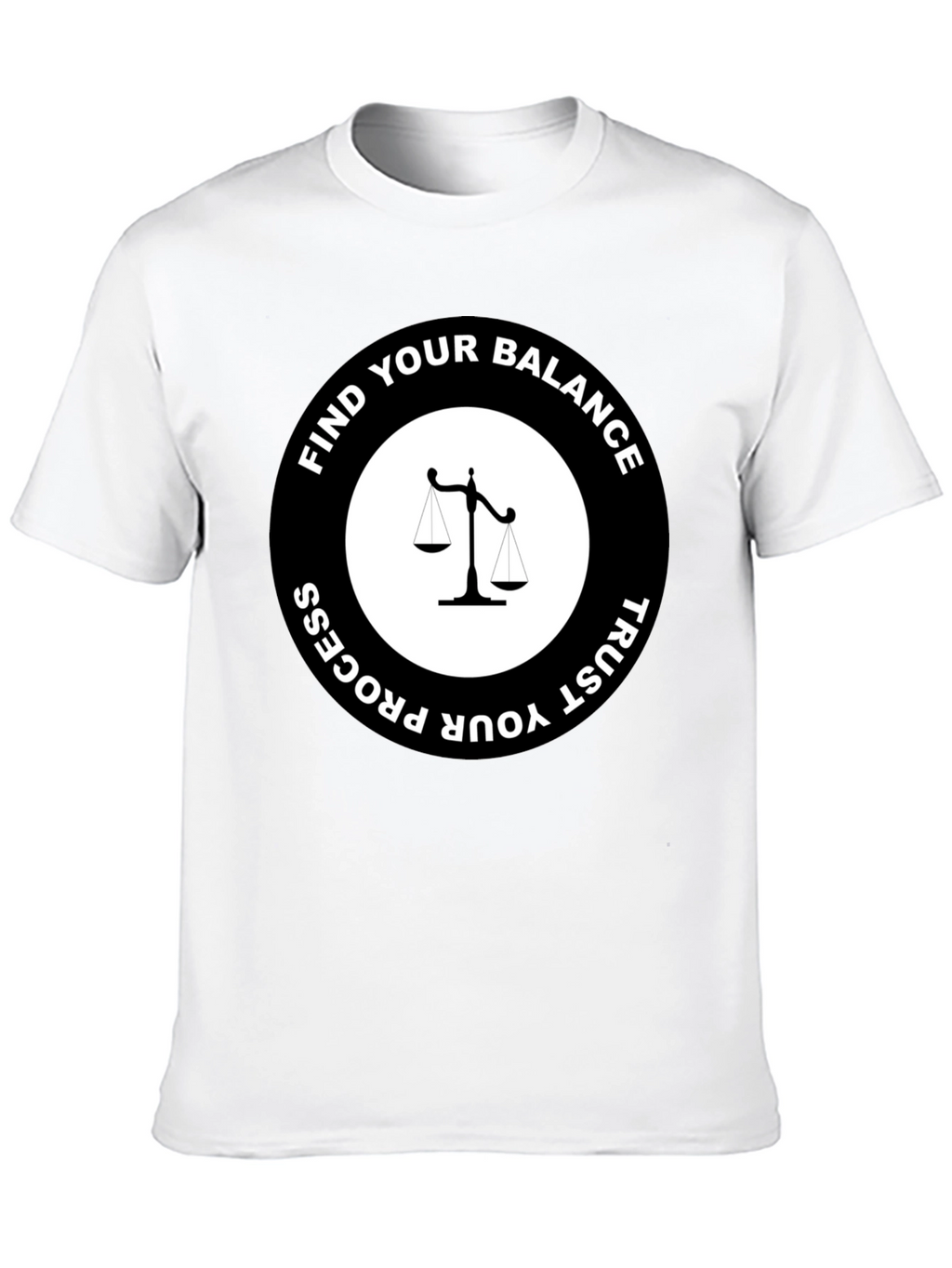 Balance Process Graphic Tee - Black