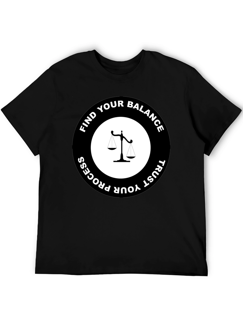Balance Process Graphic Tee - Black
