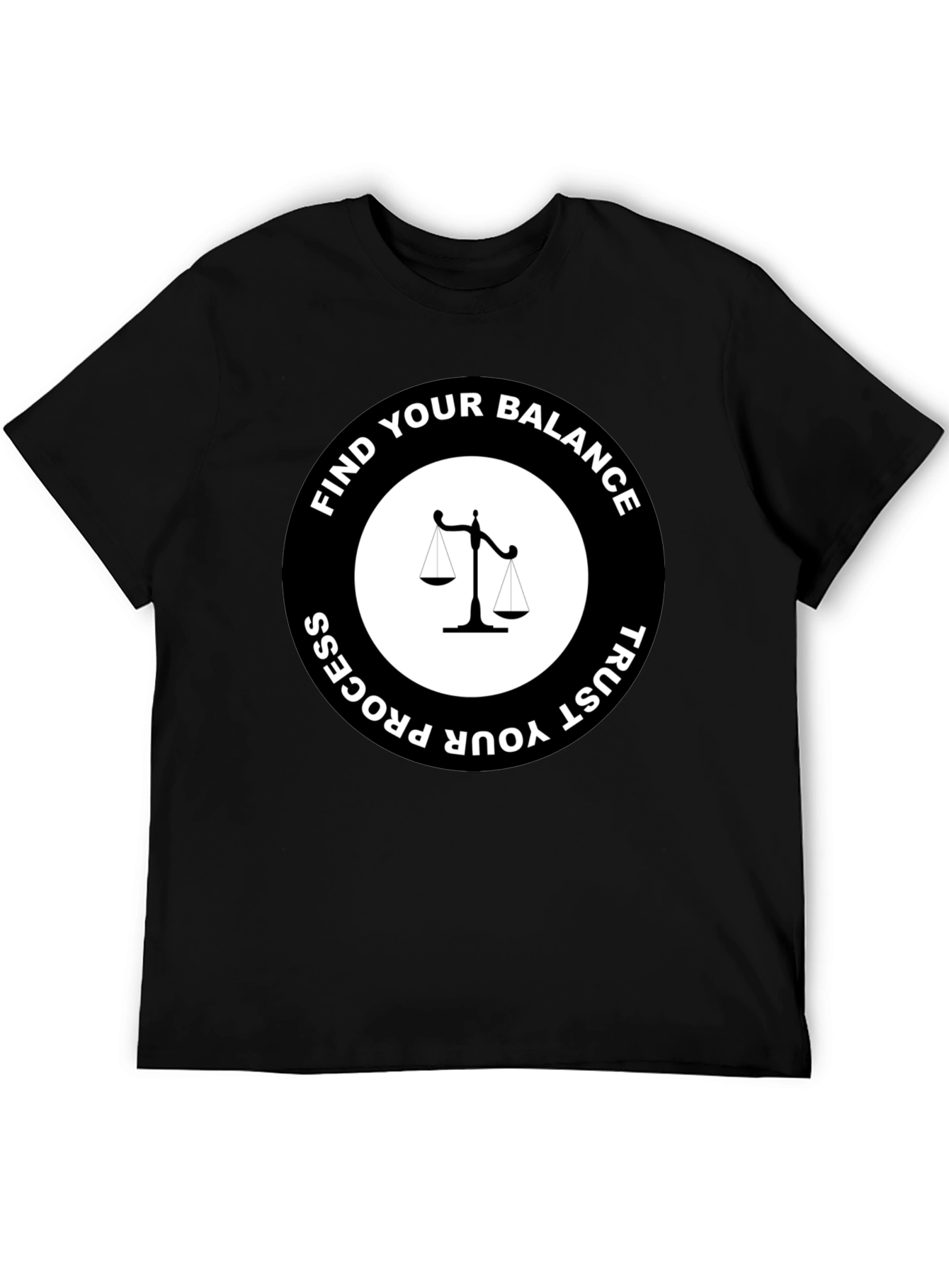 Balance Process Graphic Tee - Black