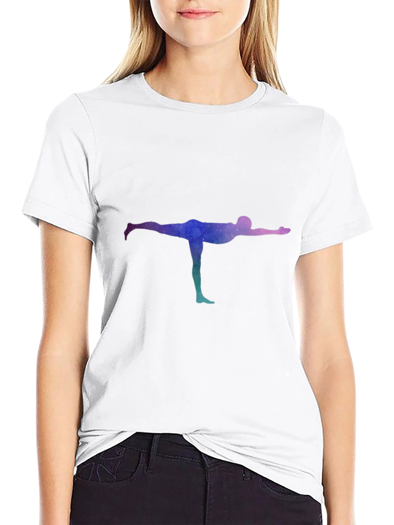 Galaxy Warrior Yoga T-Shirt