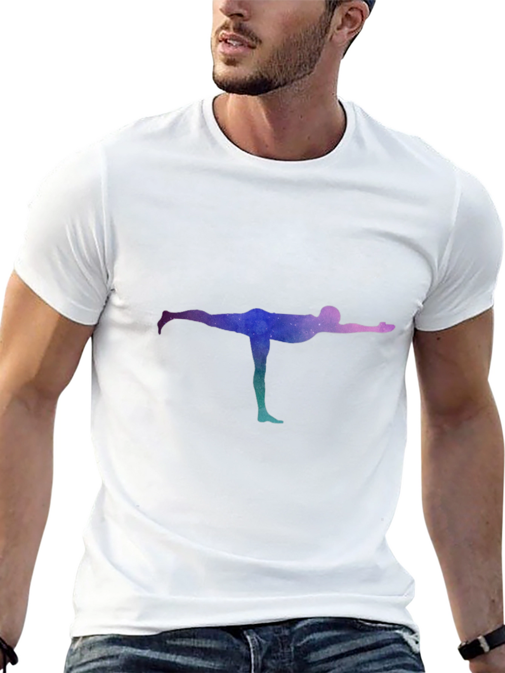 Galaxy Warrior Yoga T-Shirt