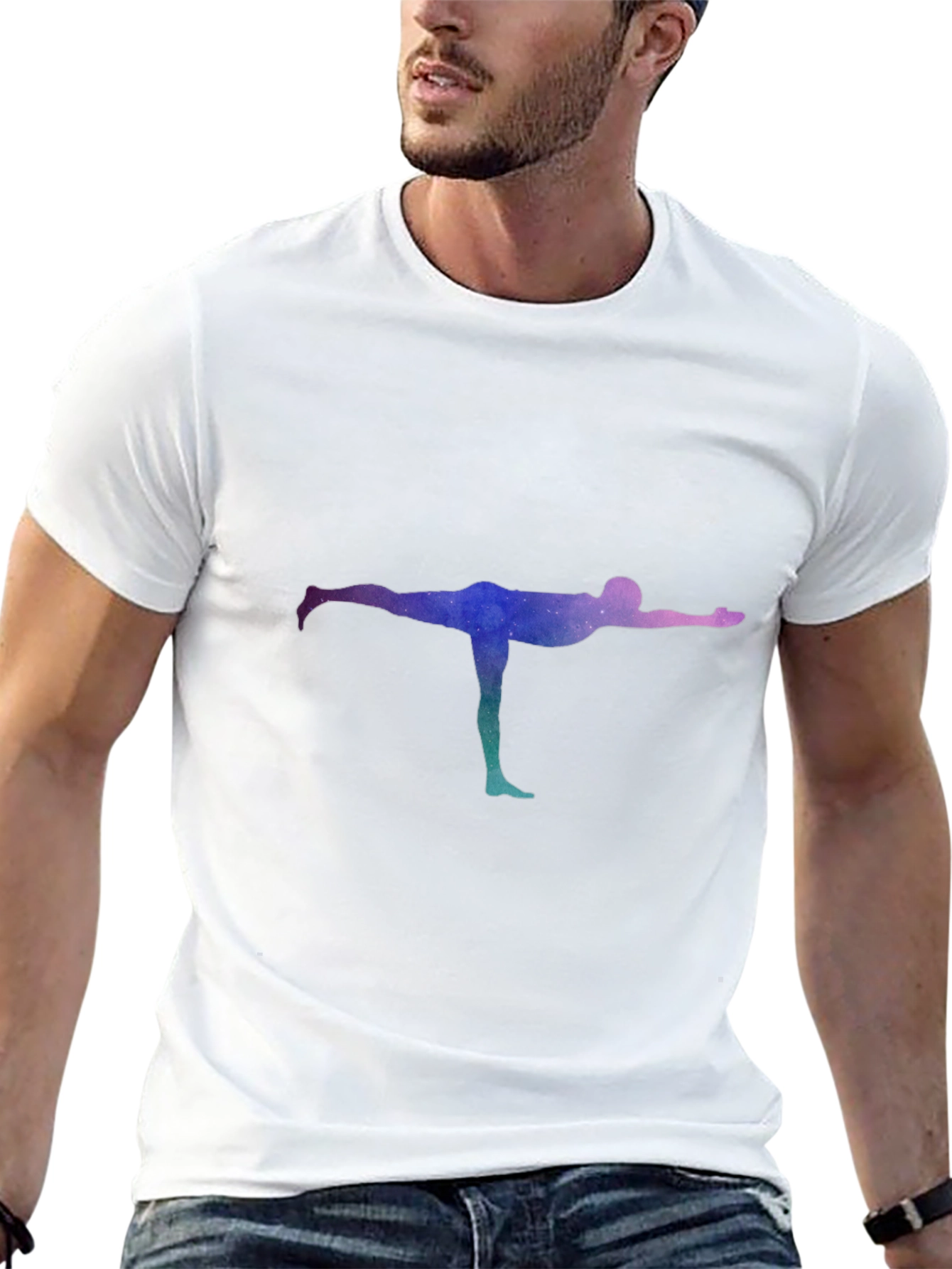 Galaxy Warrior Yoga T-Shirt