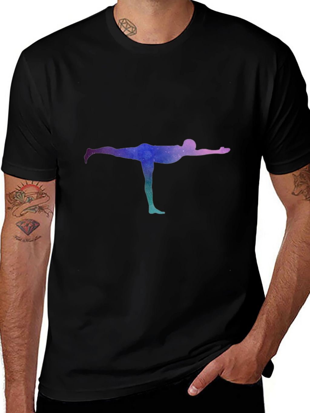 Galaxy Warrior Yoga T-Shirt