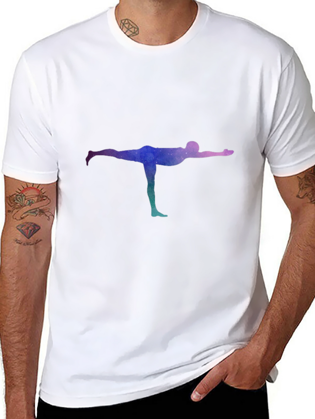 Galaxy Warrior Yoga T-Shirt
