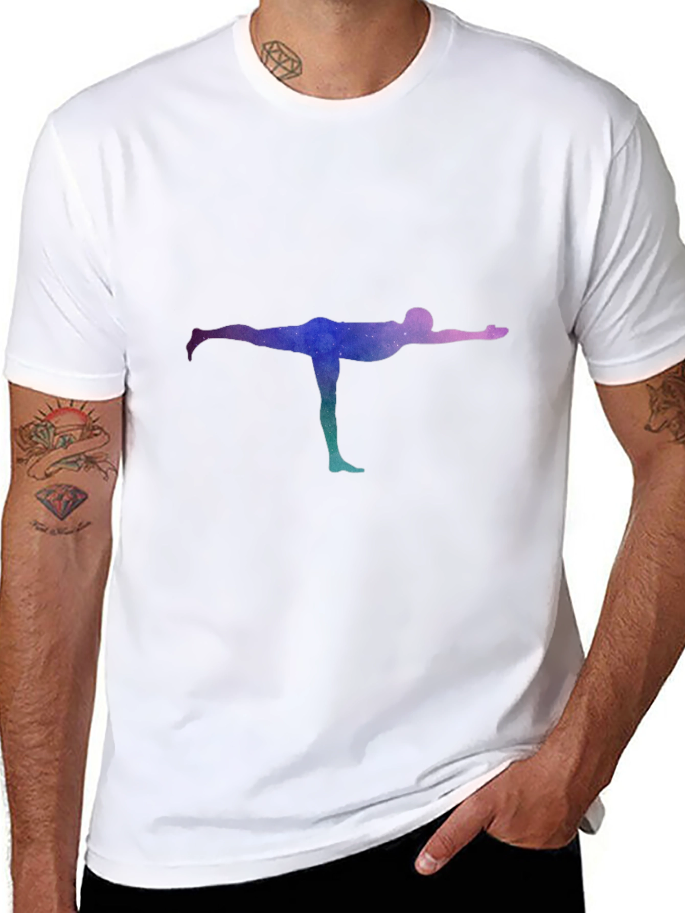 Galaxy Warrior Yoga T-Shirt
