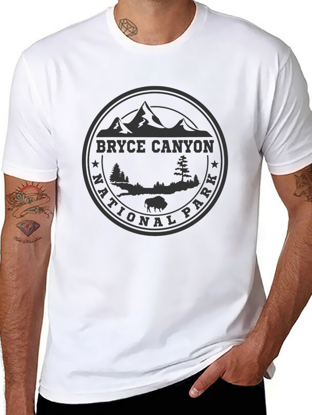 Bryce Canyon National Park Black T-Shirt