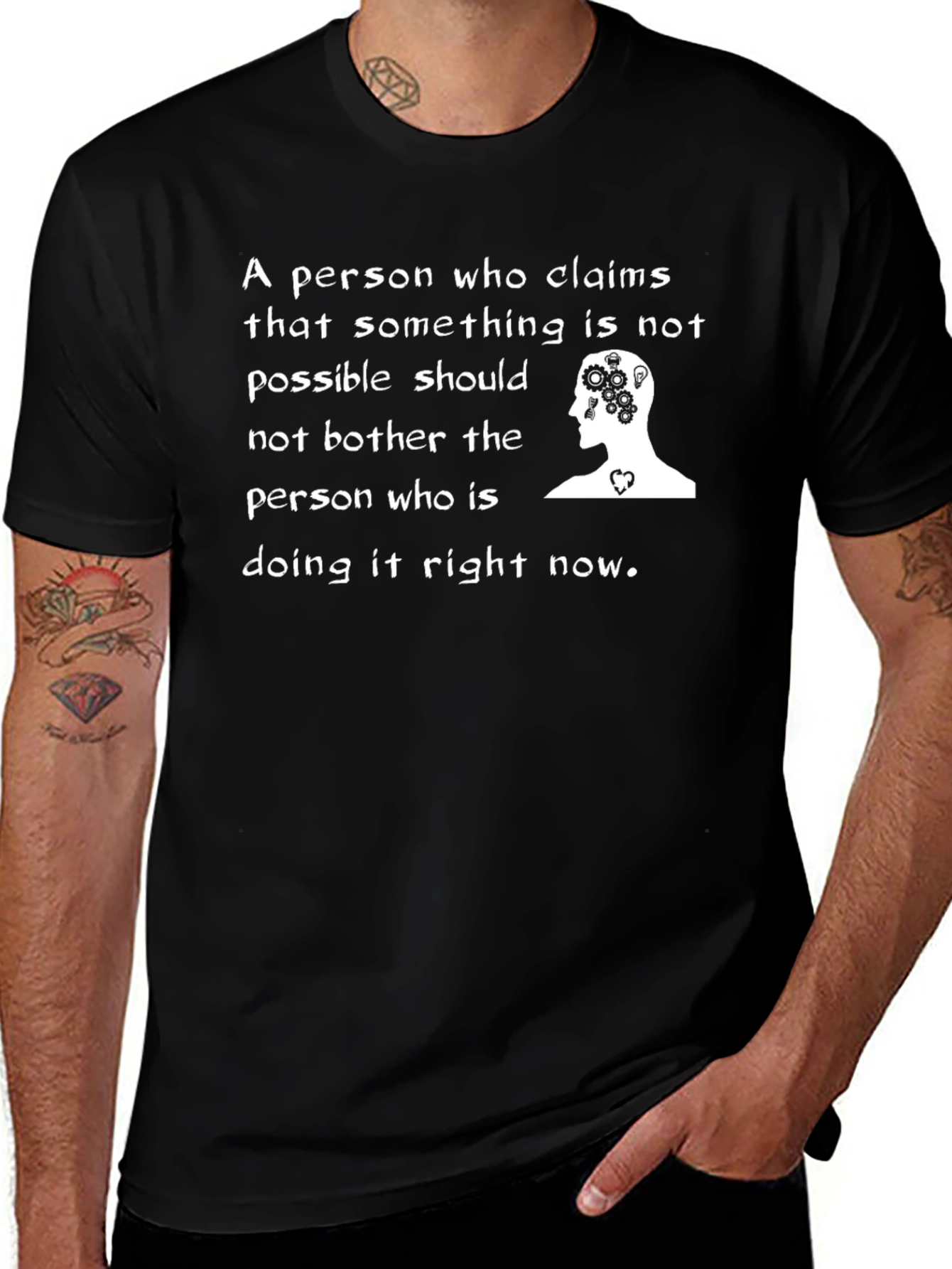 Motivational T-Shirt - Possible Should Not Bother