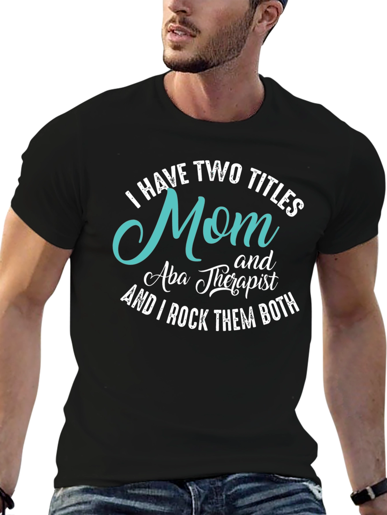 Mom & Aba Therapist T-Shirt