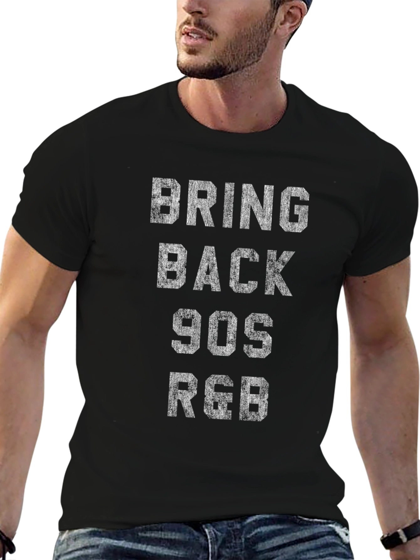 Retro 90s RGB Graphic Tee - Nostalgic Style
