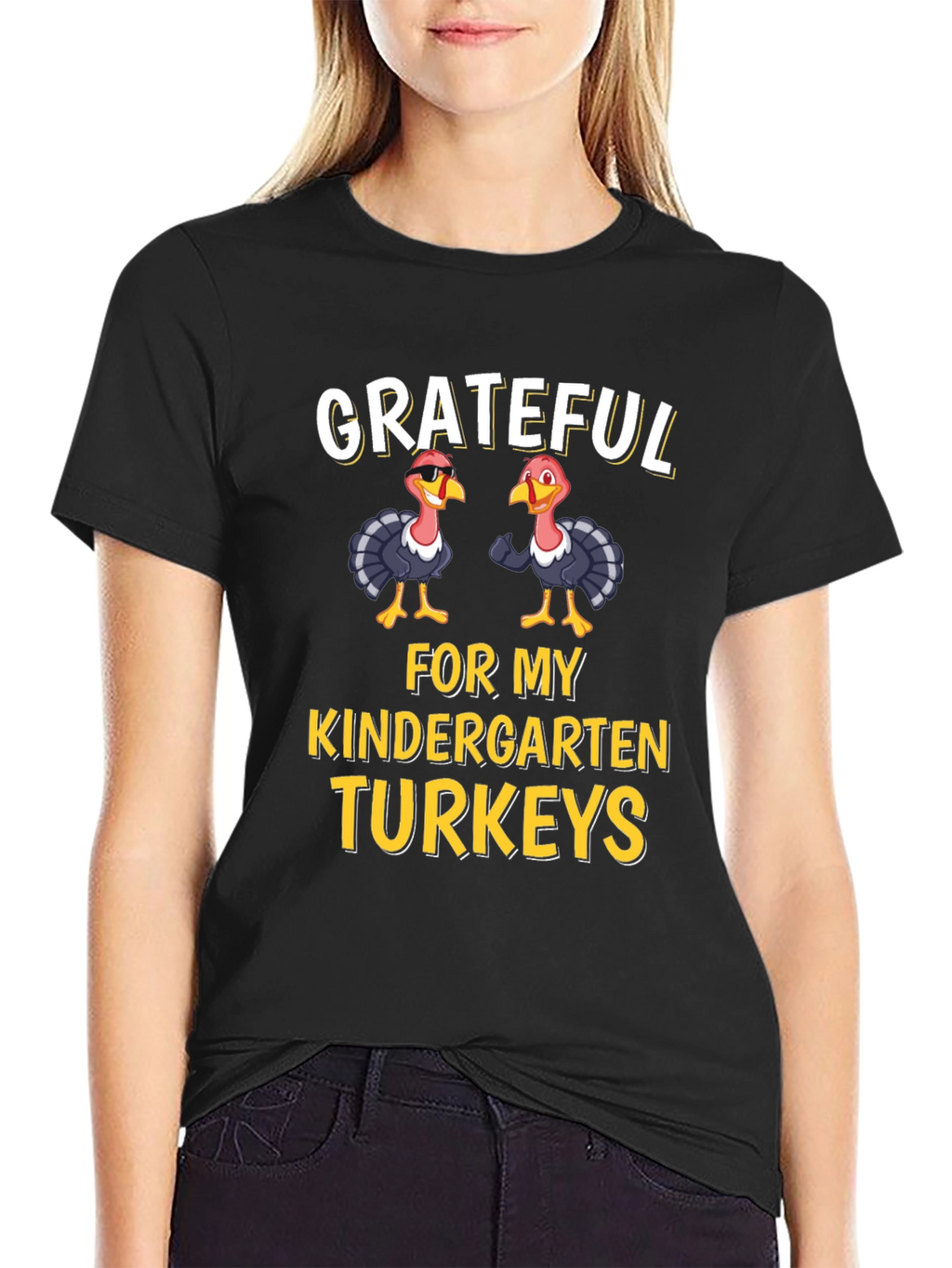 Grateful for My Kindergarten Turkeys T-Shirt
