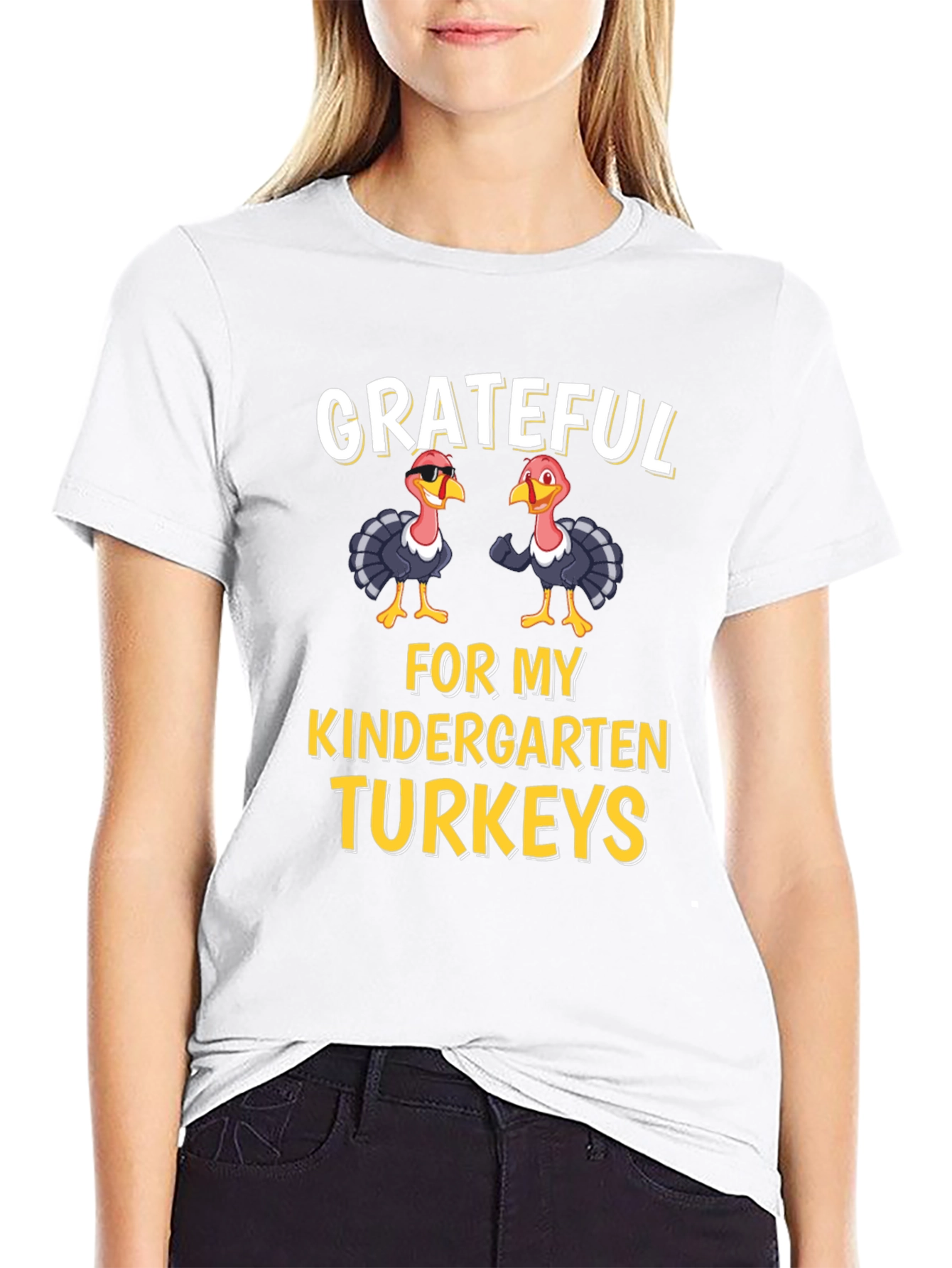 Grateful for My Kindergarten Turkeys T-Shirt
