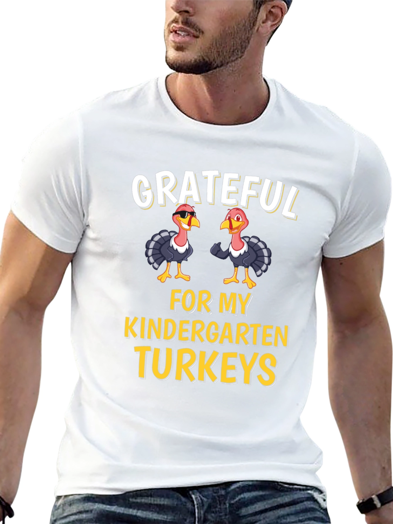Grateful for My Kindergarten Turkeys T-Shirt