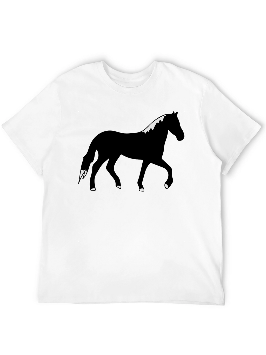 Black Horse Graphic Tee - Unisex