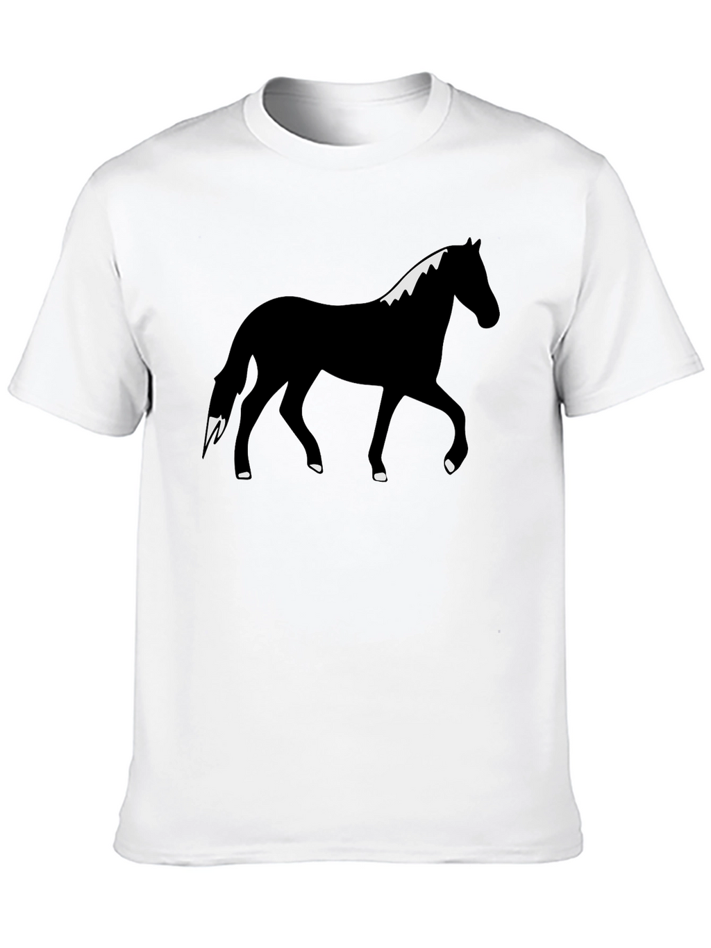 Black Horse Graphic Tee - Unisex