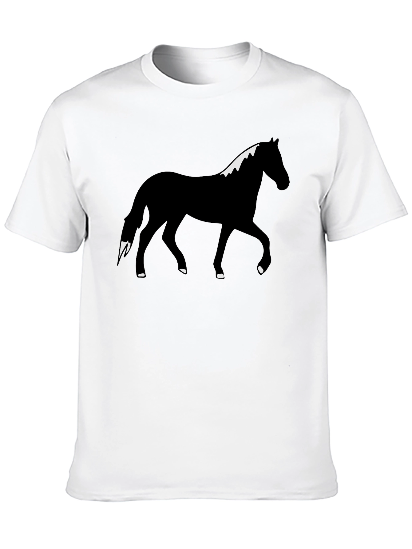 Black Horse Graphic Tee - Unisex