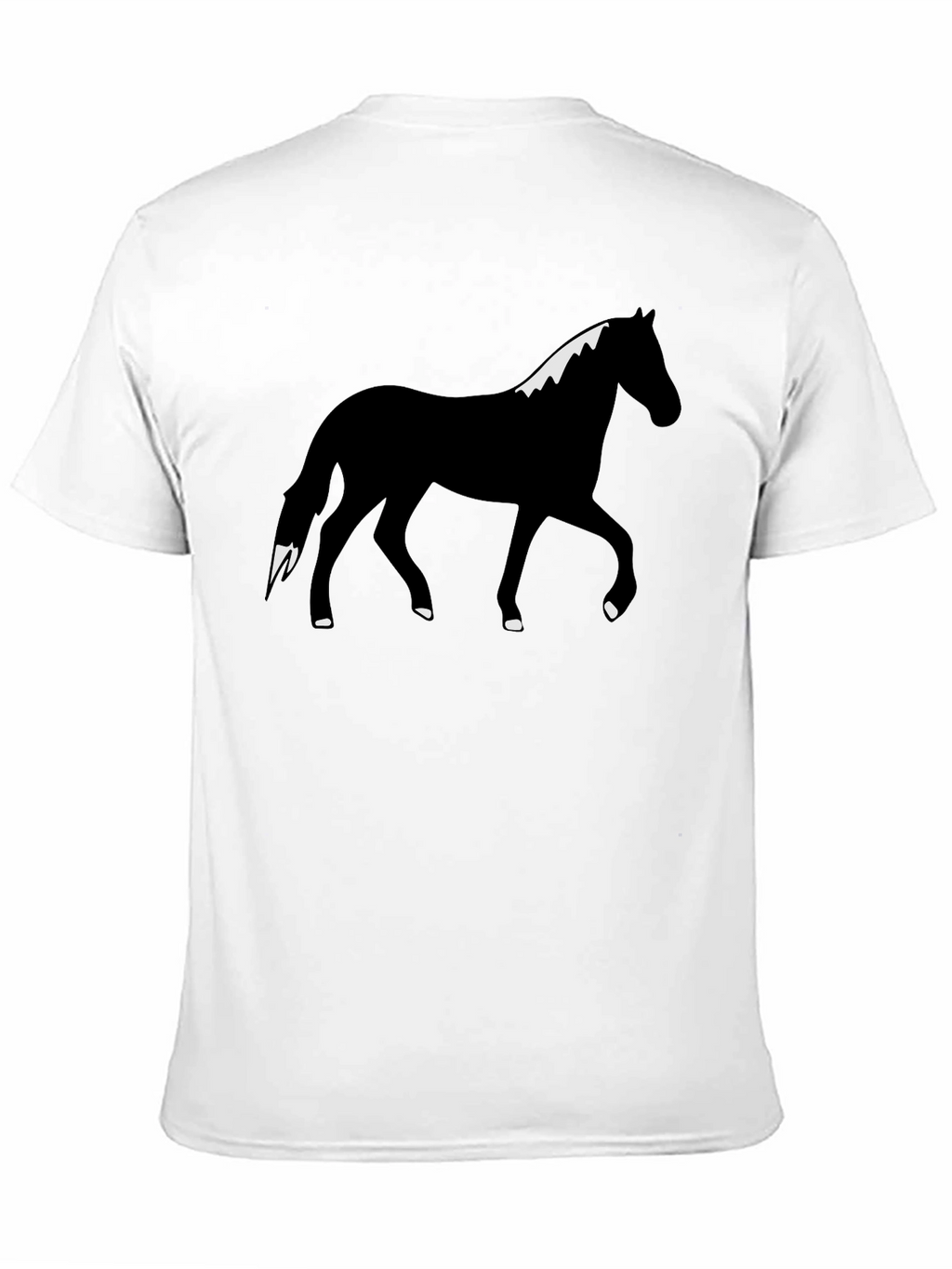 Black Horse Graphic Tee - Unisex