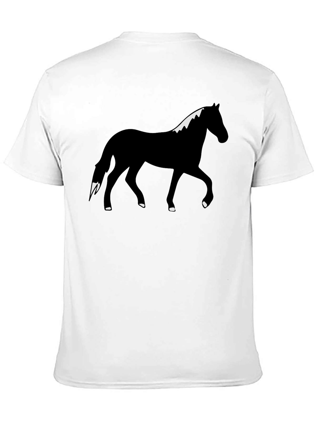 Black Horse Graphic Tee - Unisex