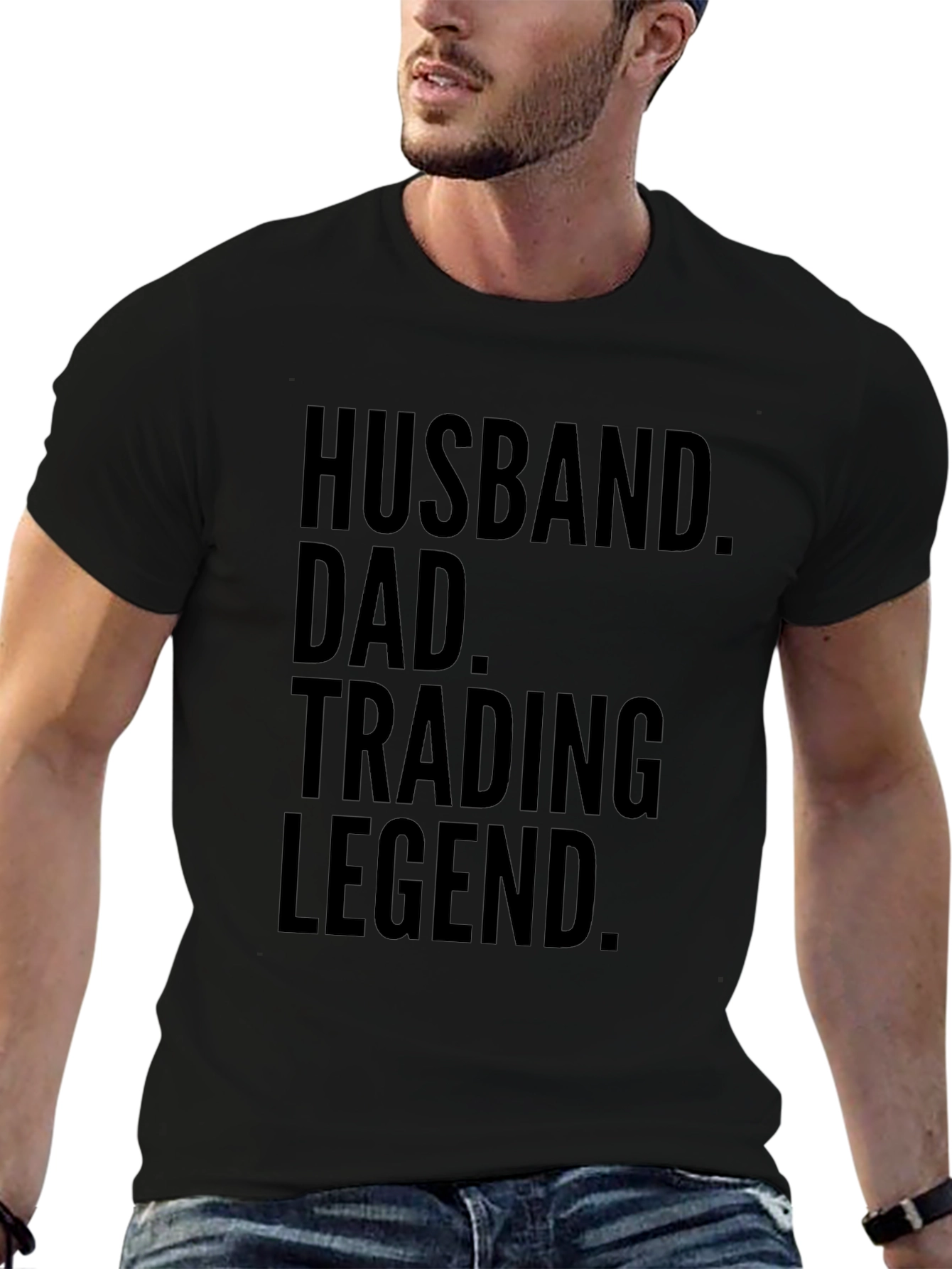 Husband Dad Trading Legend T-Shirt