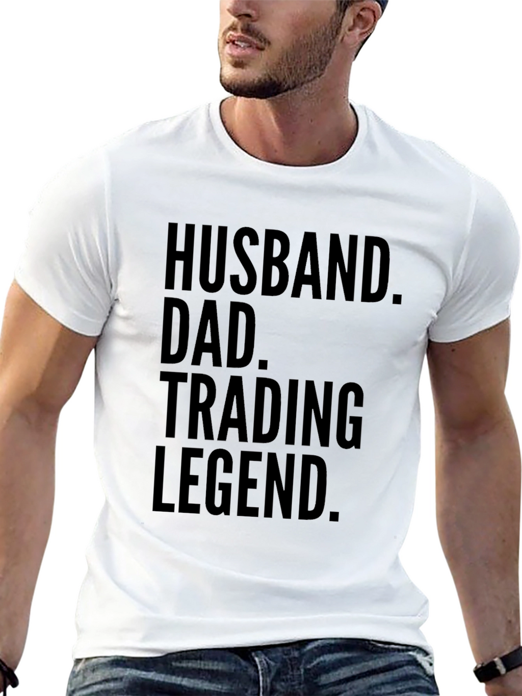 Husband Dad Trading Legend T-Shirt